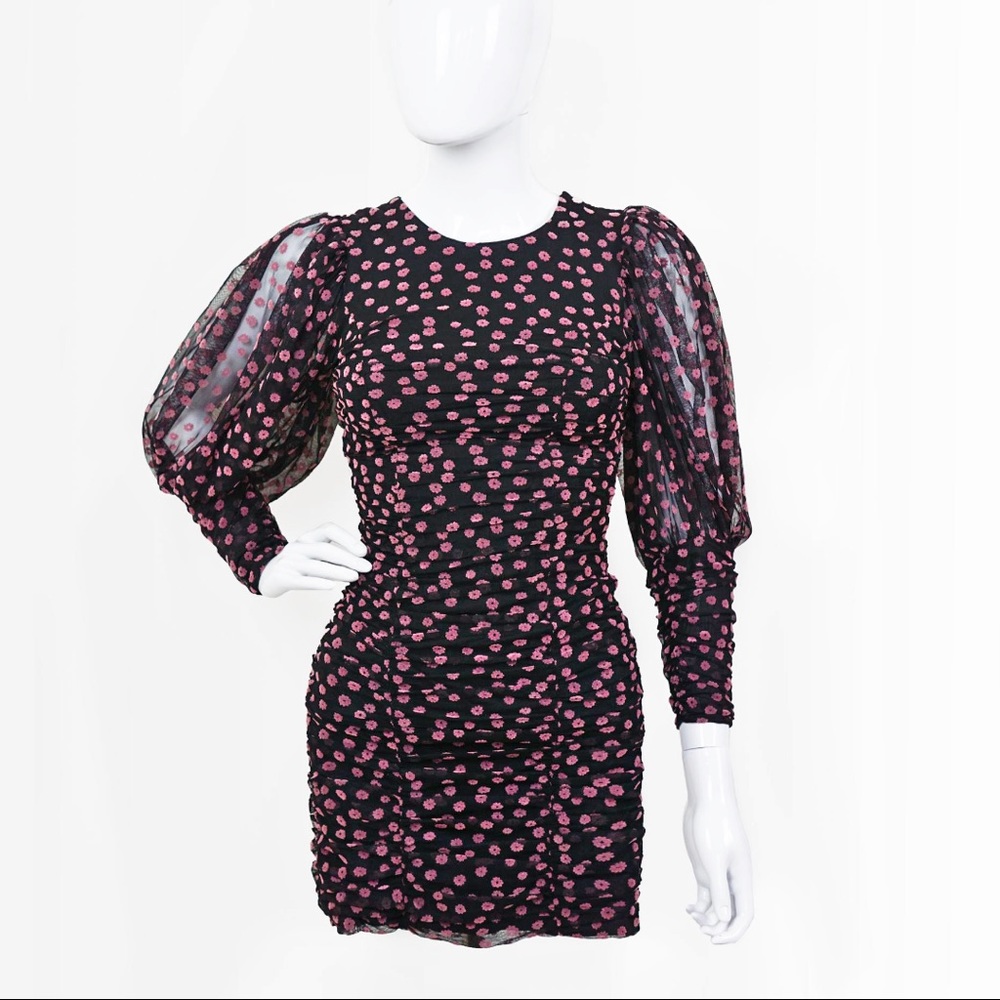 Zara Mesh Mini Dress